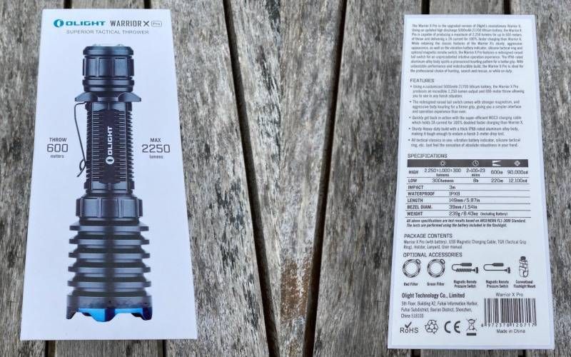 Olight Warrior X Pro